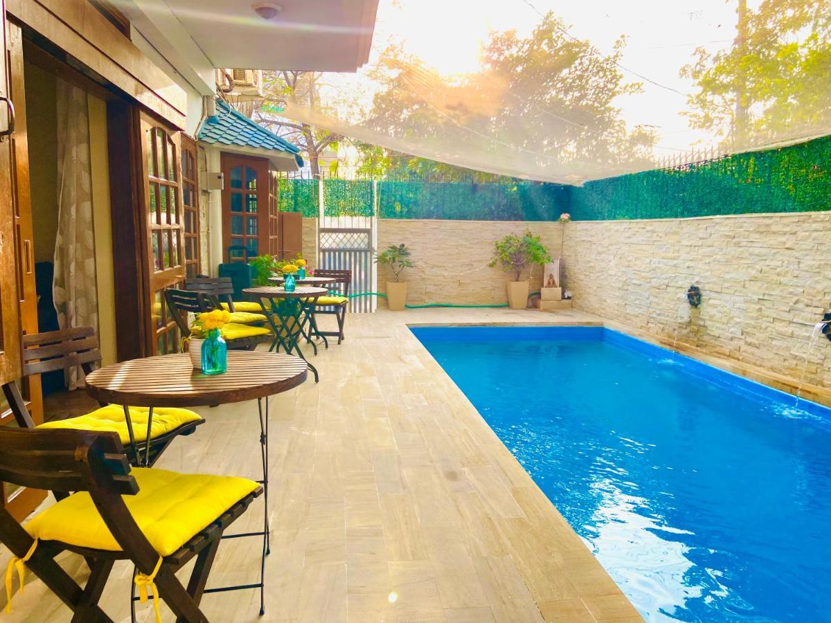 Roshani Pool Villa Gurgaon - 7Br #Privatepool #Villa #Bungalow #Garden #Staycation Exteriér fotografie