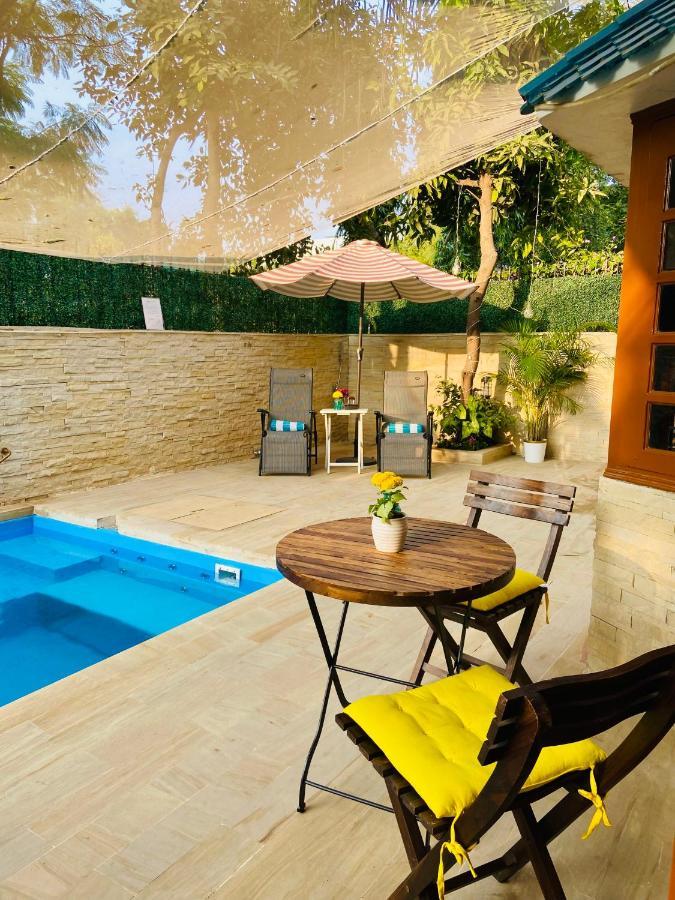 Roshani Pool Villa Gurgaon - 7Br #Privatepool #Villa #Bungalow #Garden #Staycation Exteriér fotografie